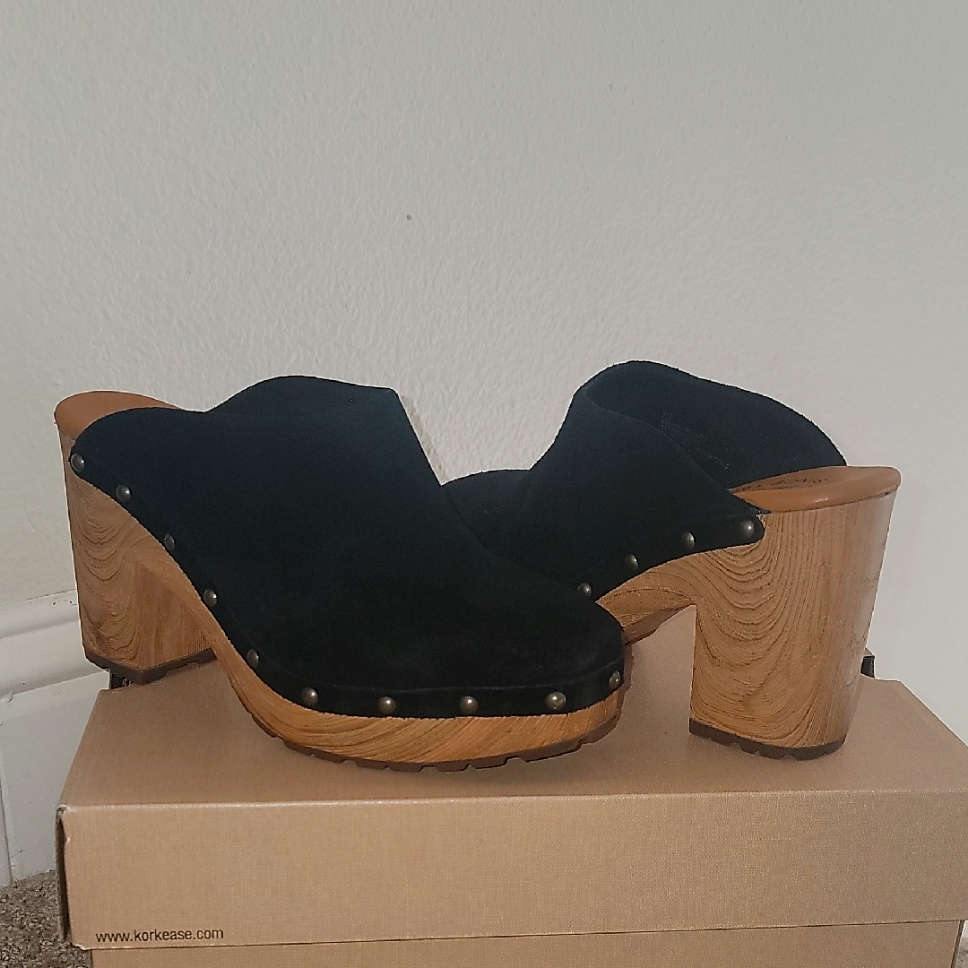 Kork-Ease Sudbury Women's Black Clogs
